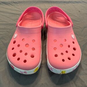 Disney x Classic Clog Kids 'Fun Lab Mickey Lights - Pink Lemonade' size c13